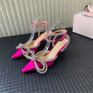 Mach & Mach Fuchsia Pumps